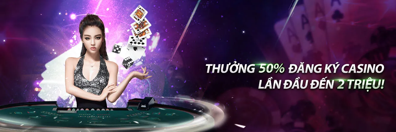 Hình ảnh sòng bạc trực tuyến sang trọng với các trò chơi và người chia bài